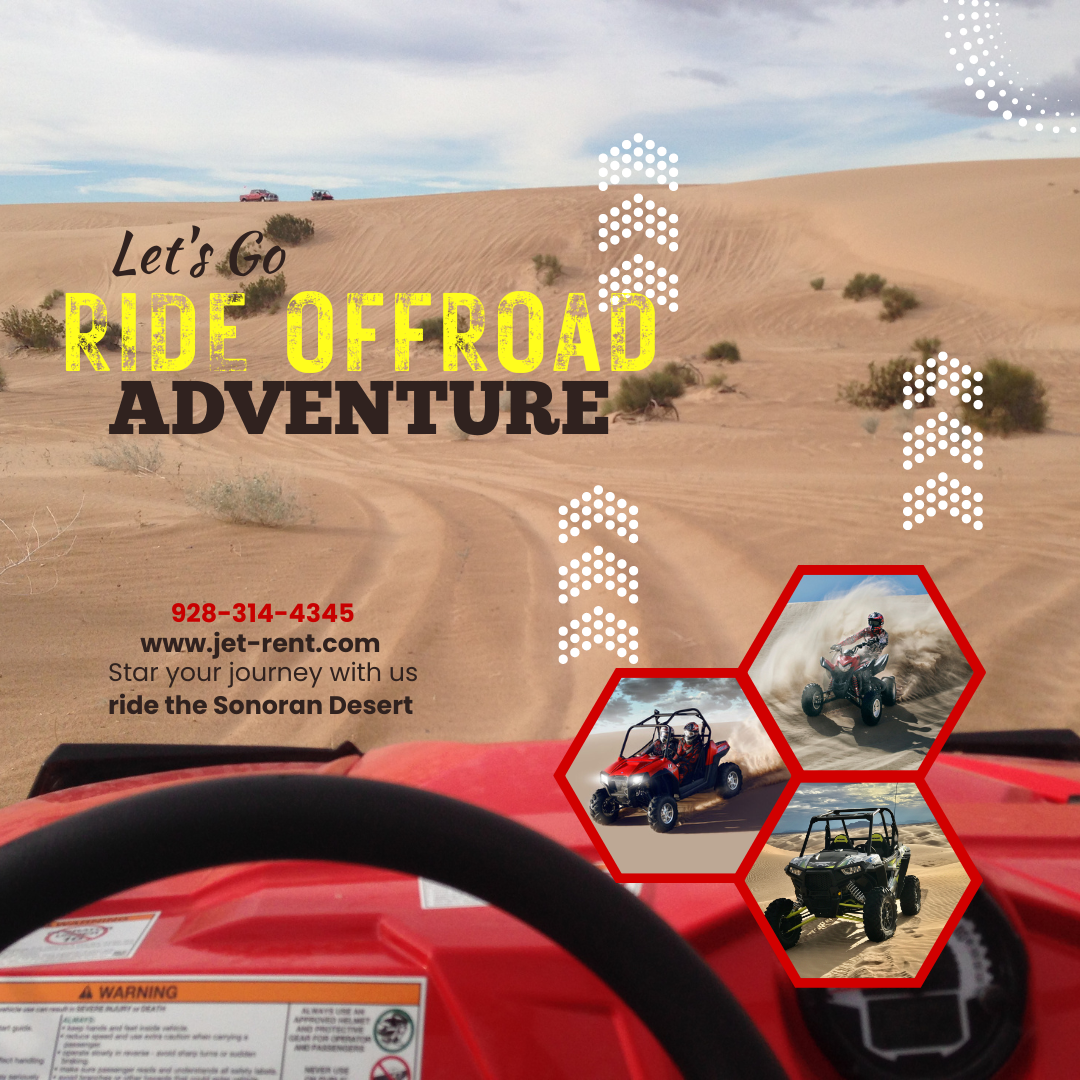Rent a RZR for your adventure in Yuma.